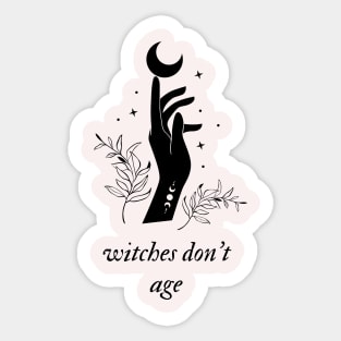 witches don't age Sticker